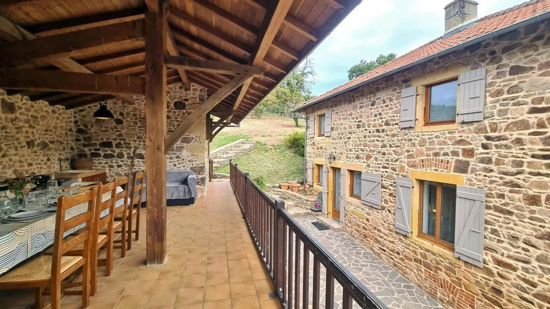 Holiday home Gites Champetres Renoves Avec Terrasse, Jardin, Et Activites Pour Familles Et Amis - Fr-1-496-304 Belmont-de-la-Loire