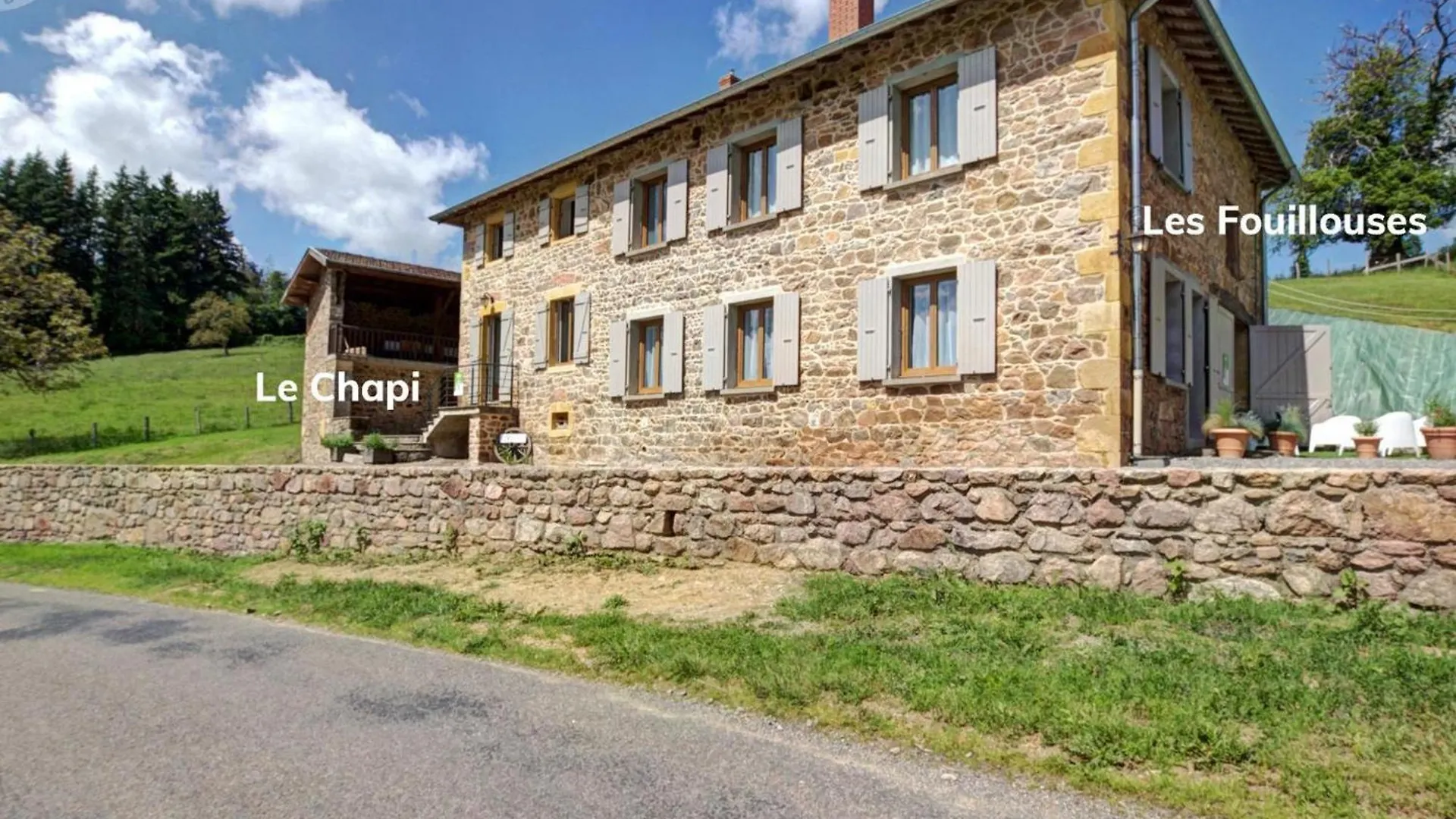 Gites Champetres Renoves Avec Terrasse, Jardin, Et Activites Pour Familles Et Amis - Fr-1-496-304 Belmont-de-la-Loire 0*,